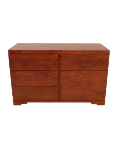 Blok Walnut 50" Six Drawer Dresser - 60" $1,530