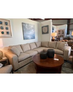 Cannon L Shaped Sectional in Mako Stone