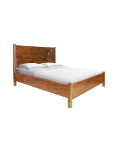 Bird of Paradise Queen Bed Tobacco - King and Cal King $1,625